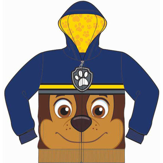 Paw Patrol Chase Face Hooded Sweatshirt