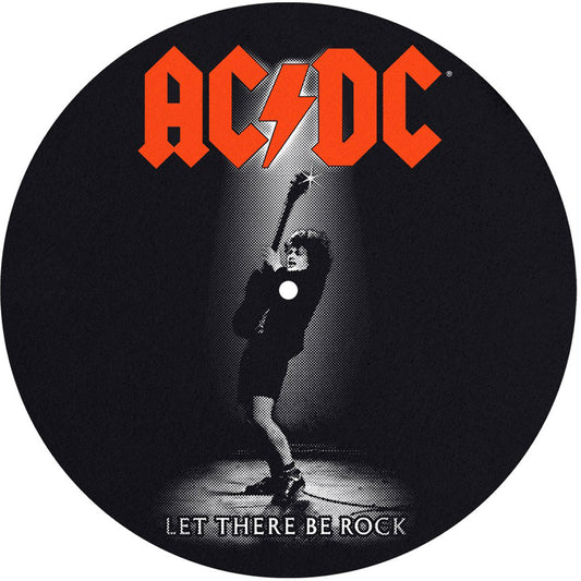 AC/DC Let There Be Rock/Rock And Roll Slipmat Front