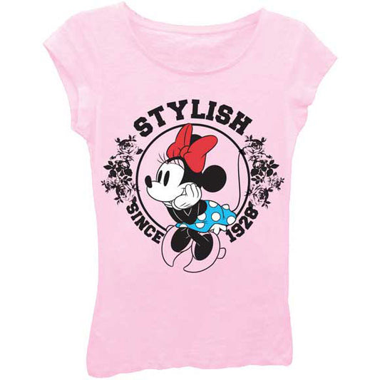 Minnie Mouse Stylish Childrens T-shirt