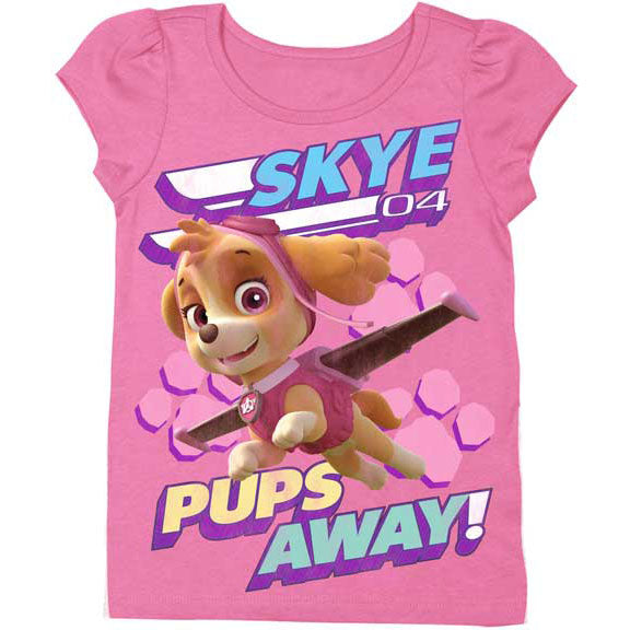 Paw Patrol Pups Away Childrens T-shirt