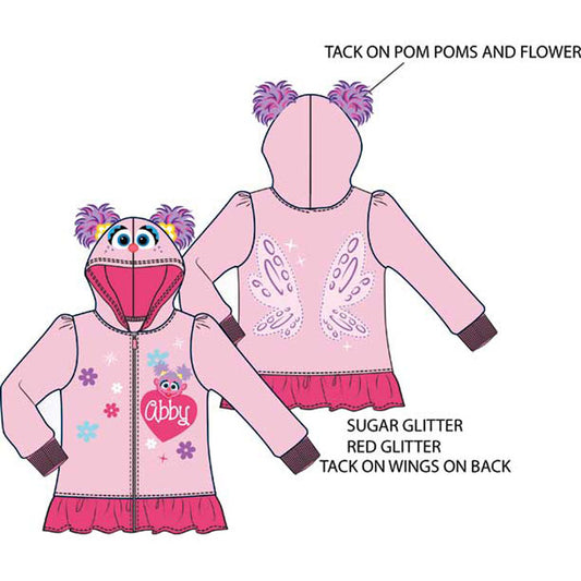 Sesame Street Abby Hooded Sweatshirt