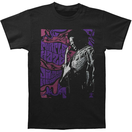 Jimi Hendrix Purple Haze Slim Fit T-shirt Front
