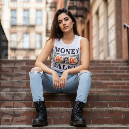 Money Talks Womens Tank