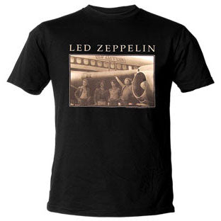 Led Zeppelin Plane Picture T-shirt 330800 | Rockabilia Merch Store