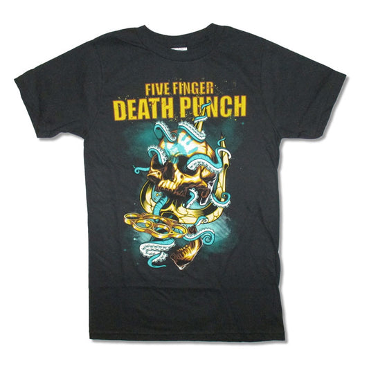Five Finger Death Punch Octopus T-shirt Front