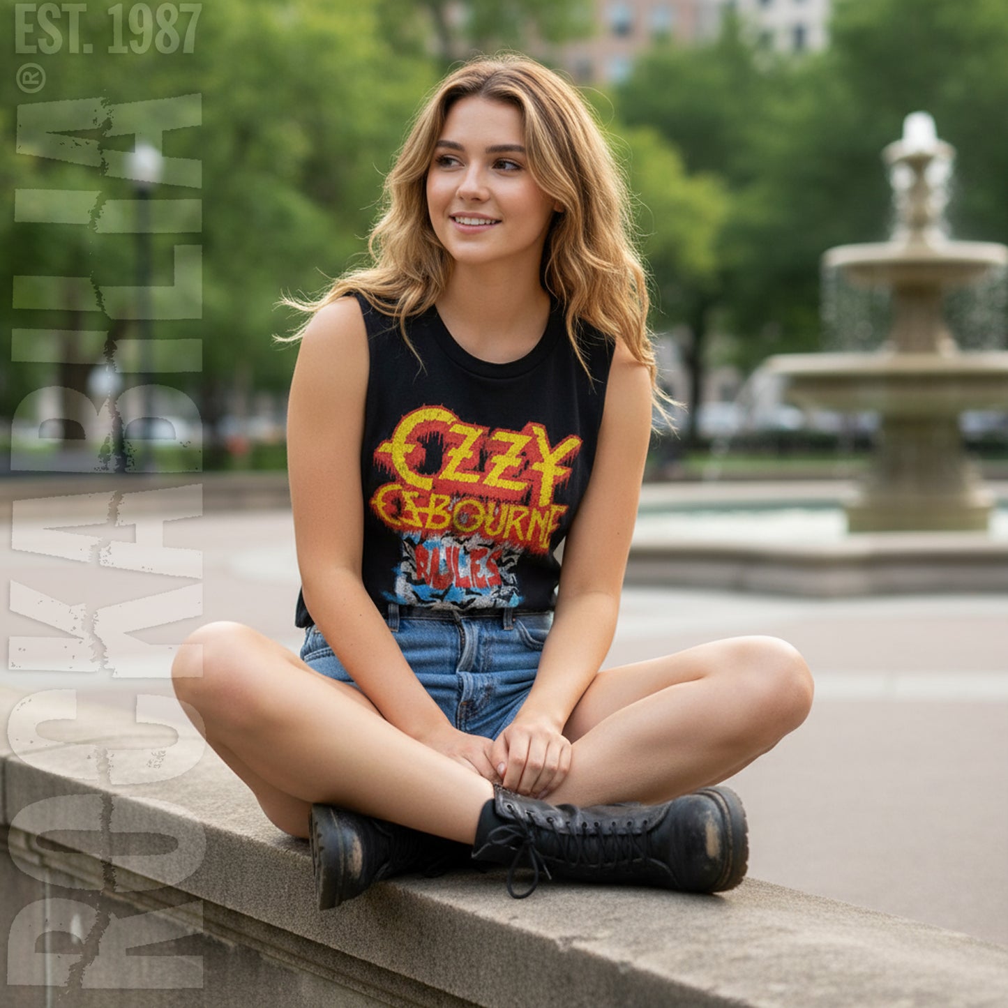 Rules Sleeveless Junior Top