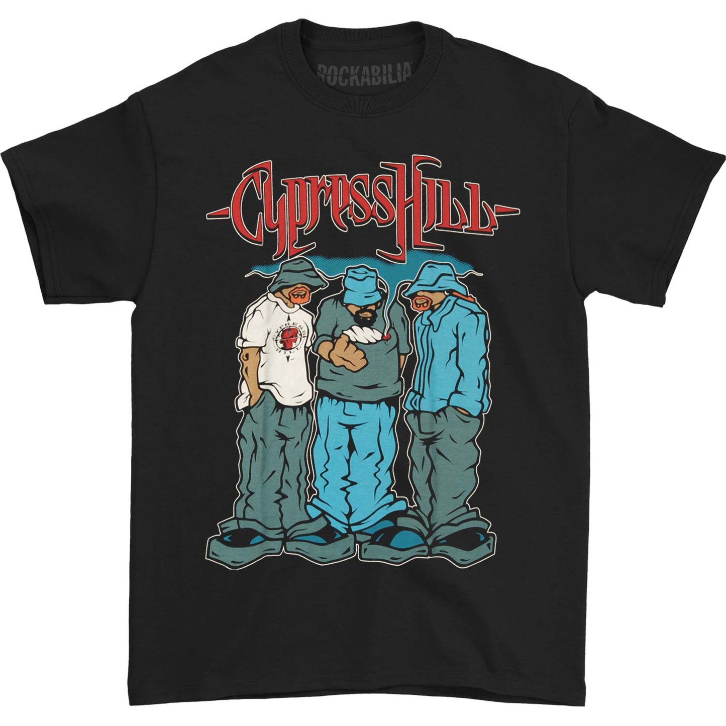 Cypress Hill Blunted Black T-shirt Front
