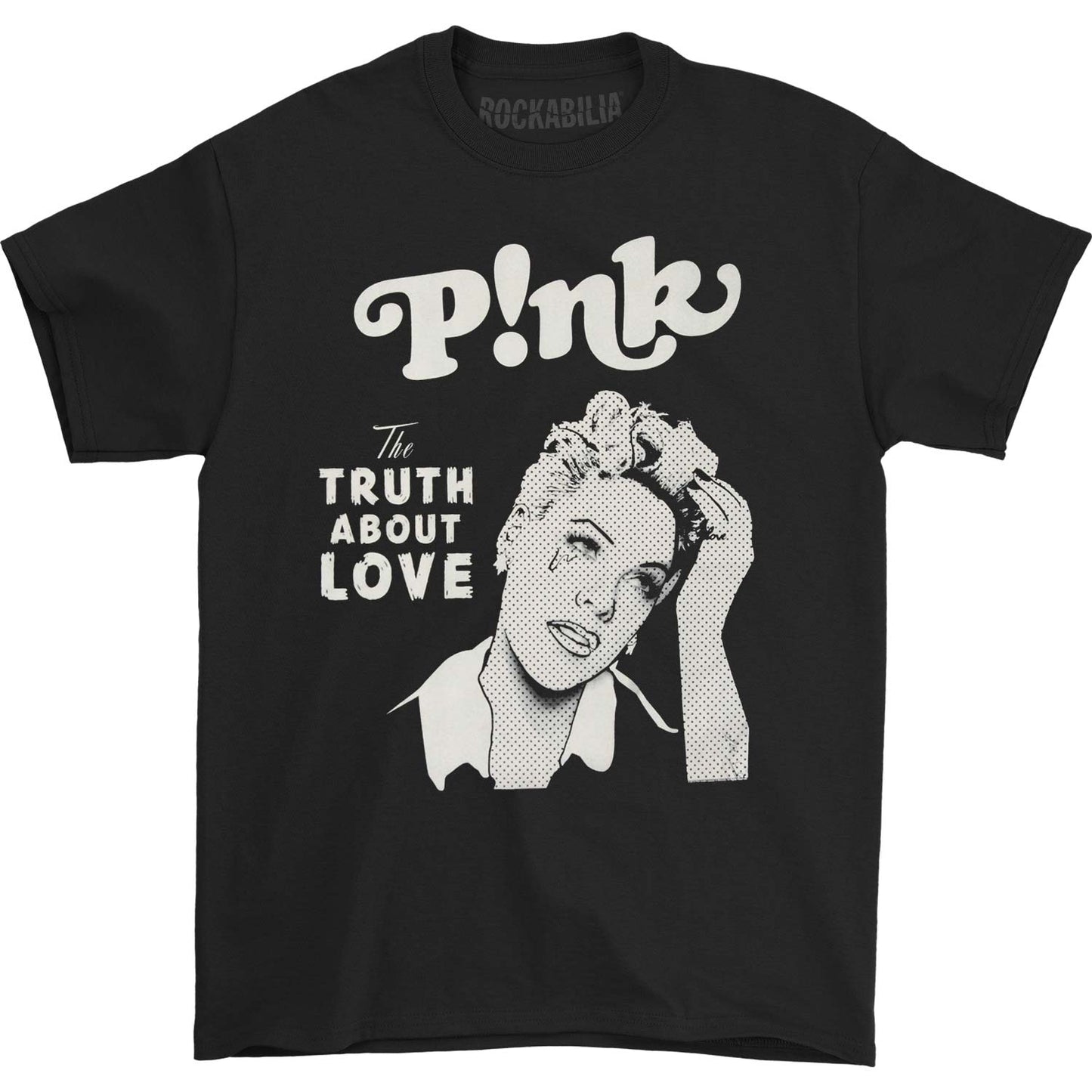 Pink Truth About Love B&W T-shirt