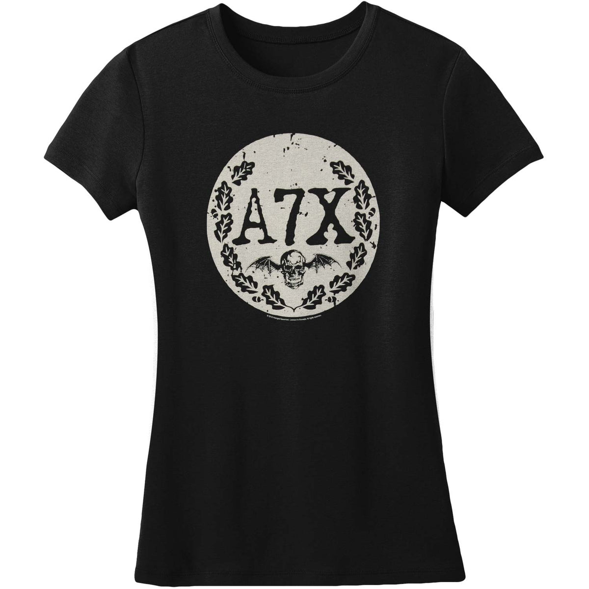 Avenged Sevenfold Leaf Crest Junior Top Front
