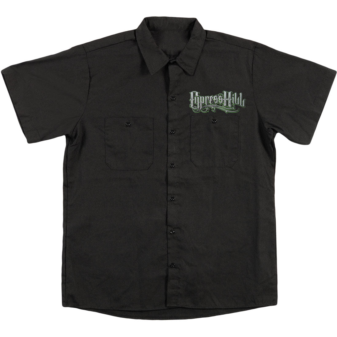 Cypress Hill Est. 1991 25th Anniversary Tour Work Shirt Front