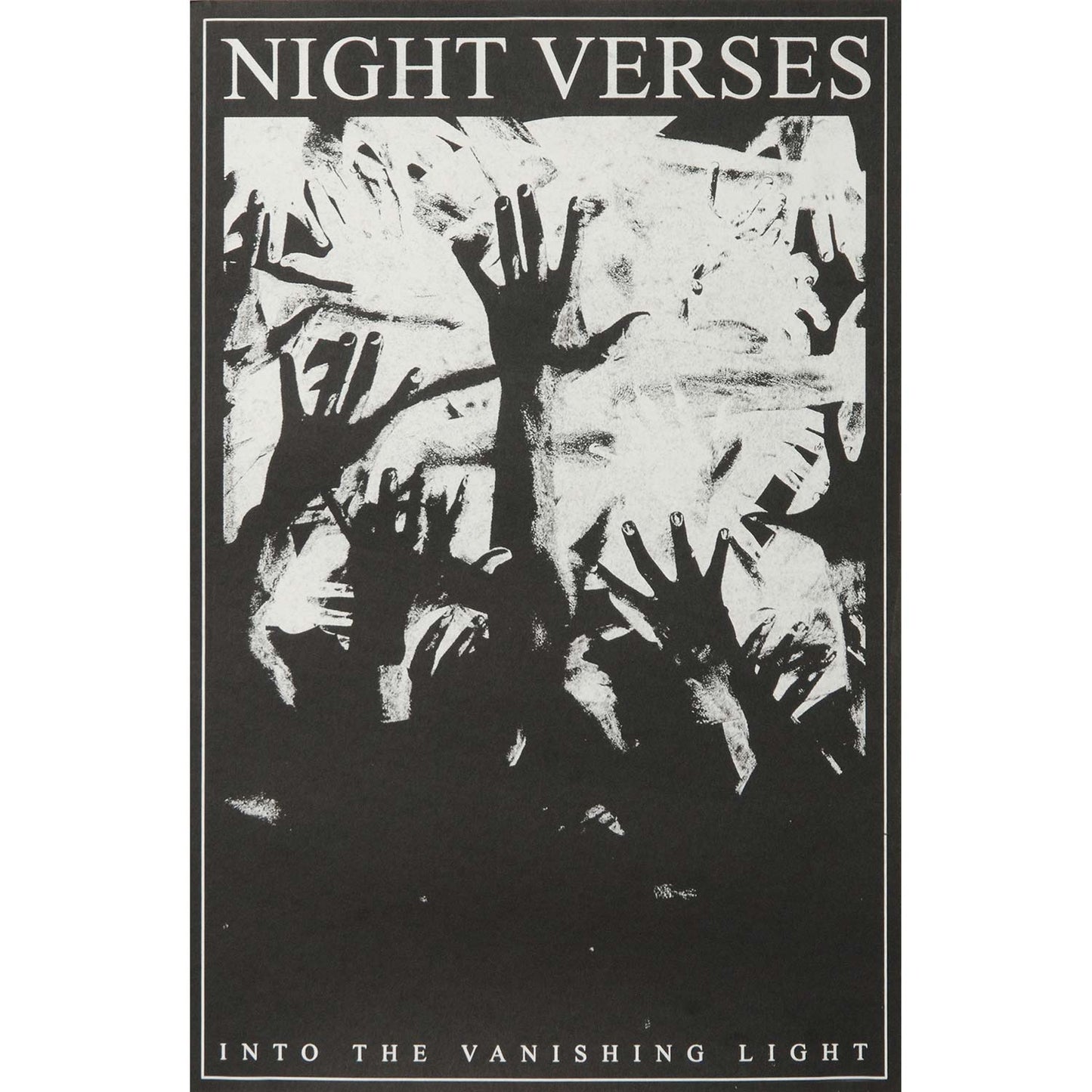 Night Verses Into The Vanishing Light Limited Screenprint Front