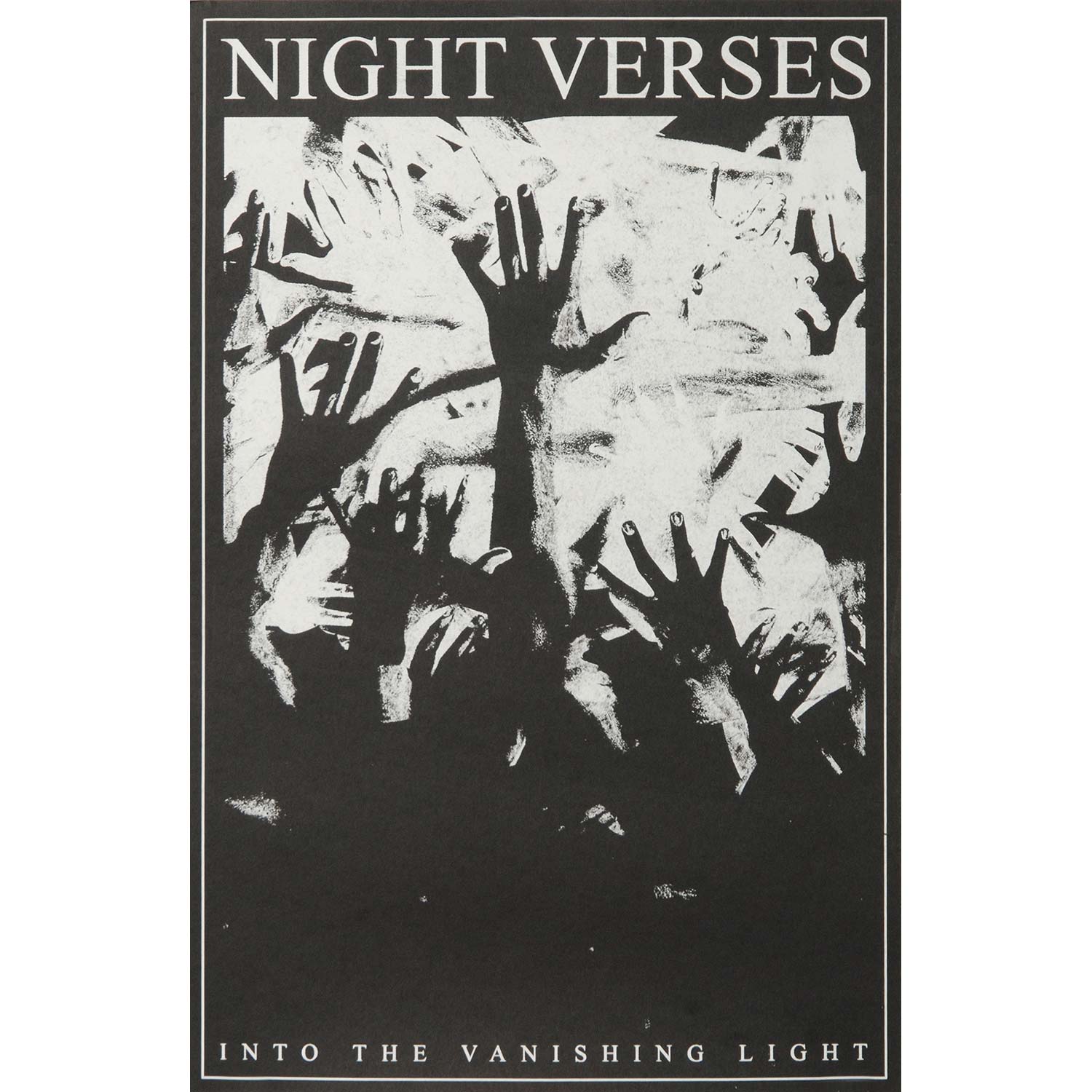 Night Verses Into The Vanishing Light Limited Screenprint Front