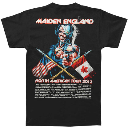 Iron Maiden Smoke Circle 2012 Tour T-shirt