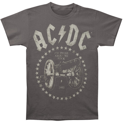 AC/DC For Those About To Rock/Tour T-shirt Front