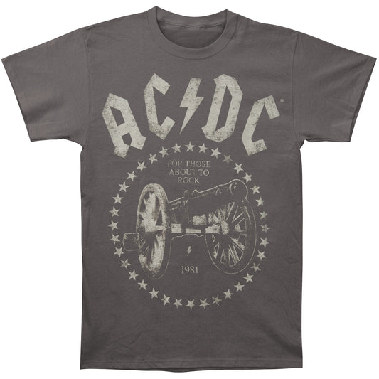 AC/DC For Those About To Rock/Tour T-shirt Front