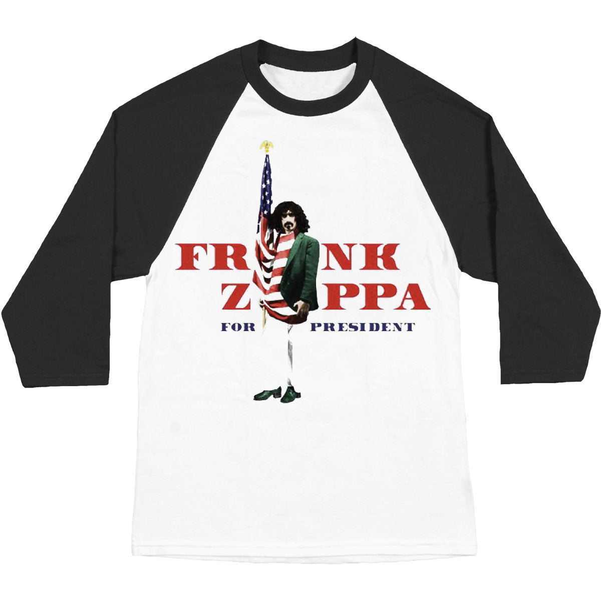 Frank Zappa For President Jersey Baseball Jersey Front
