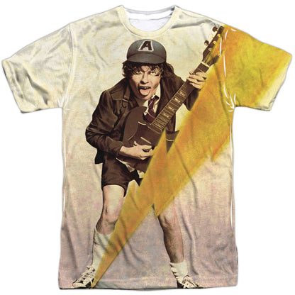 AC/DC Higher Voltage 100% Poly Front/Back Print Sublimation T-shirt