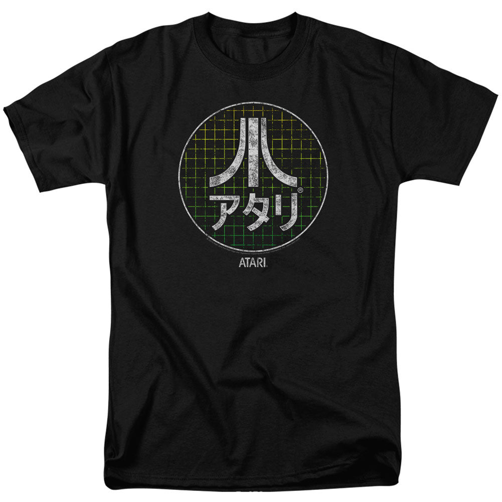 Atari Japanese Grid Adult T-shirt