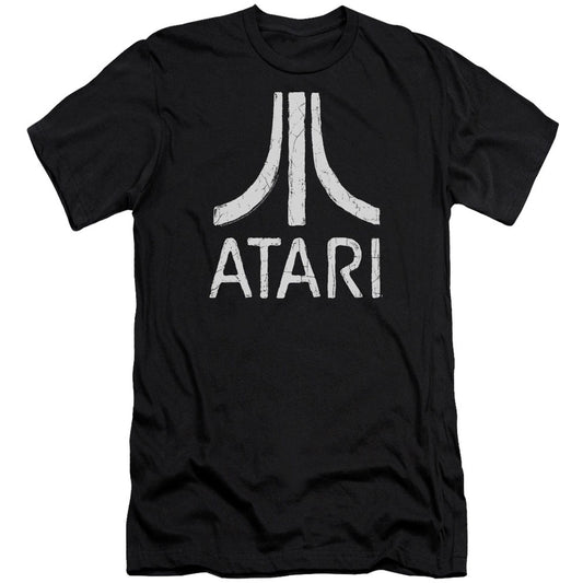 Atari Rough Logo Adult Slim Fit Slim Fit T-shirt