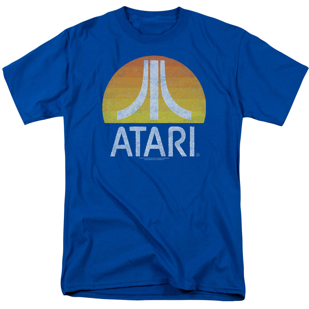Atari Sunrise Eroded Adult T-shirt