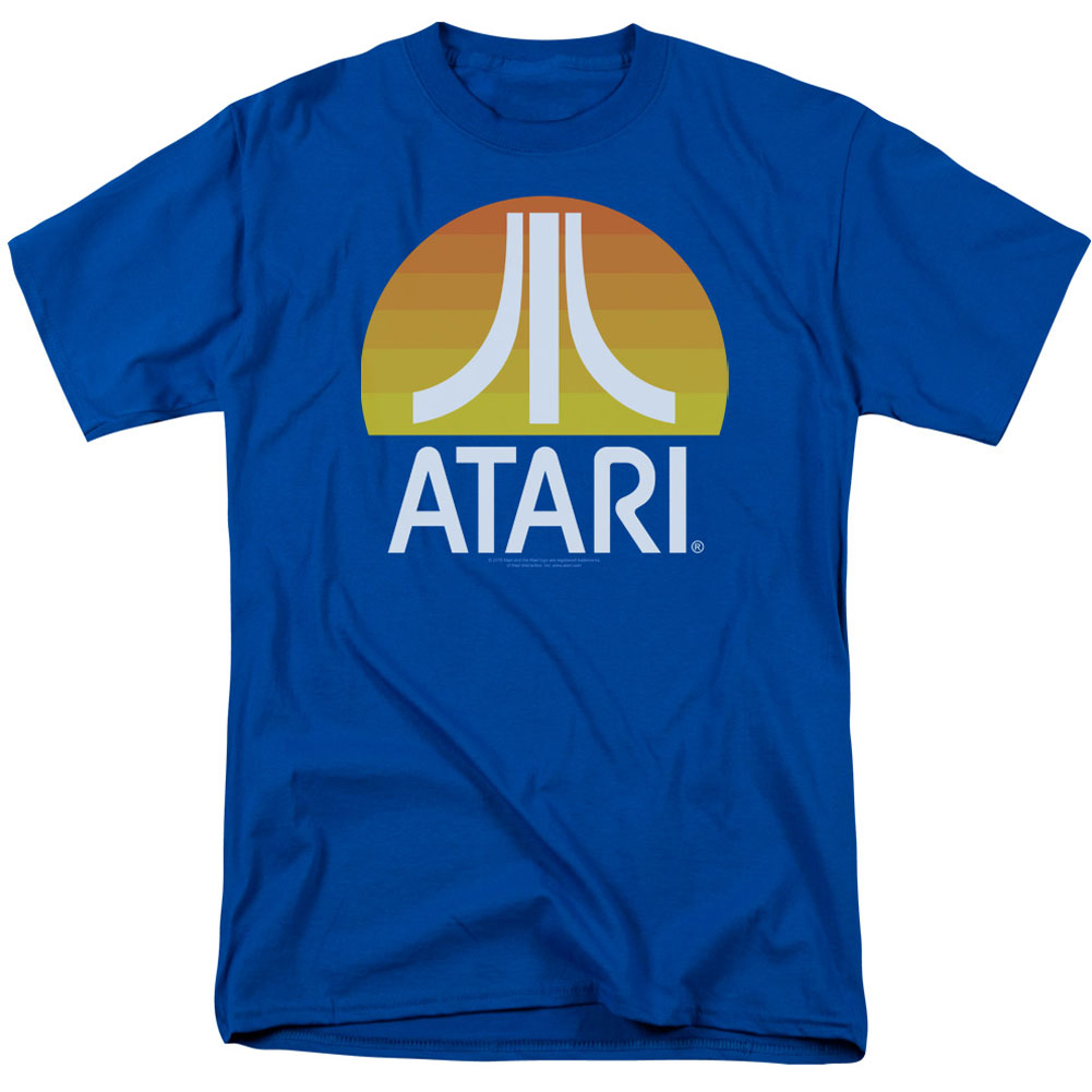 Atari Sunrise Clean Adult T-shirt Front