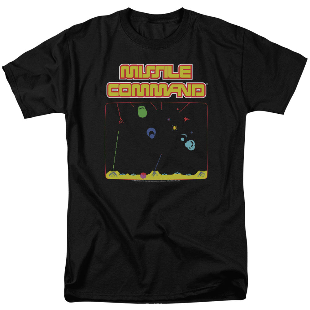 Atari Missle Screen Adult T-shirt