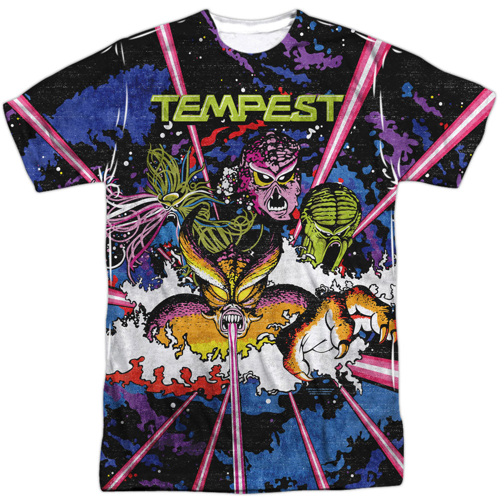 Atari Key Art 100% Poly Sublimation T-shirt