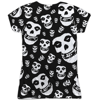 Misfits Fiends All Over Sublimation Junior Top