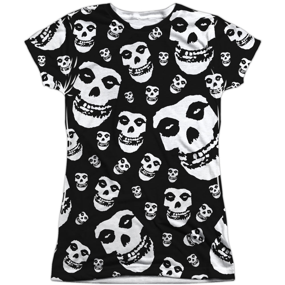 Misfits Fiends All Over Sublimation Junior Top