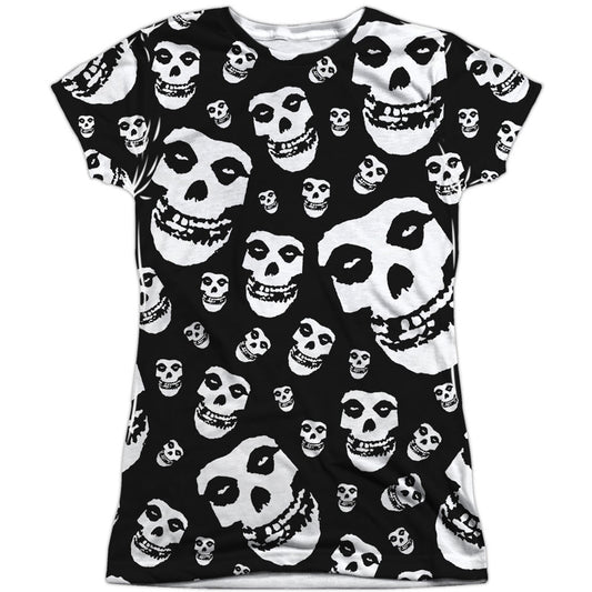 Misfits Fiends All Over Sublimation Junior Top