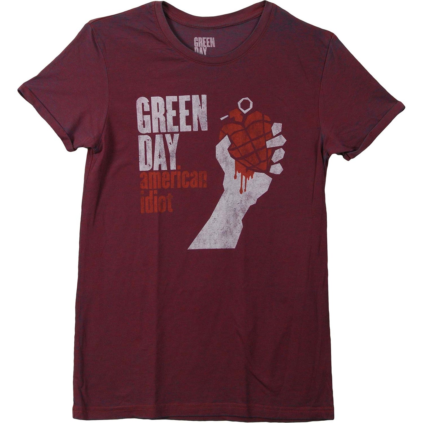 Green Day American Idiot Vintage T-shirt Front