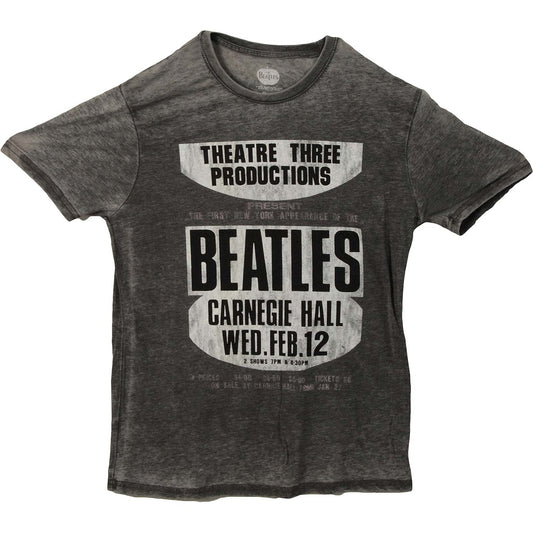 Beatles Carnegie Hall Vintage T-shirt Front
