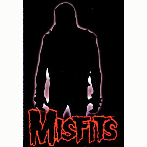 Misfits Silhouette Logo Sticker Front