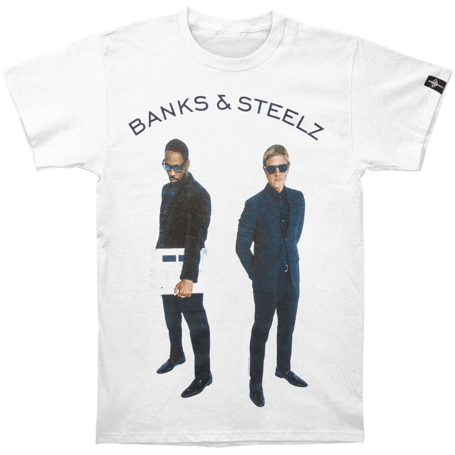 Banks & Steelz Sound Board Photo Mens Regular T T-shirt Front