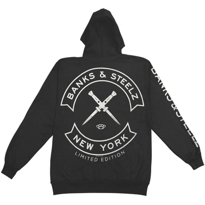 Banks & Steelz Switchblade P/O Hoodie Hooded Sweatshirt Back