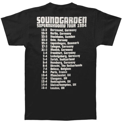 Soundgarden Superunknown Tour '94 (Back Print) Slim Fit T-shirt Back