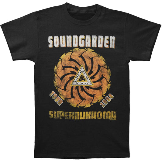 Soundgarden Superunknown Tour '94 (Back Print) Slim Fit T-shirt Front