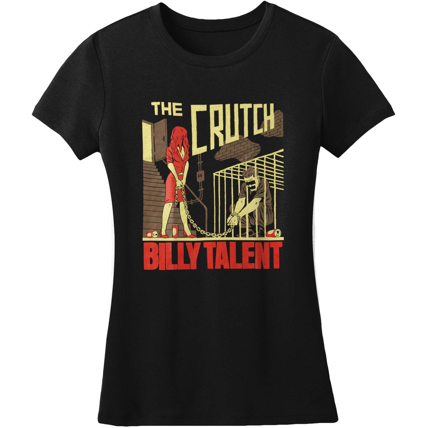 Womens Crutch Tee Junior Top