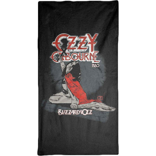 Ozzy Osbourne Blizzard Of Oz Towel Beach Towel Front