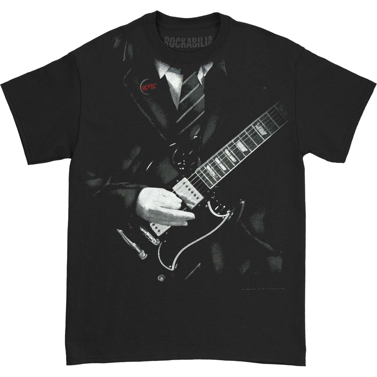 AC/DC Angus Young T-shirt Front