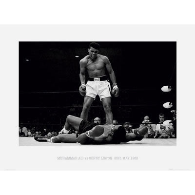 Muhammad Ali Liston Poster Print