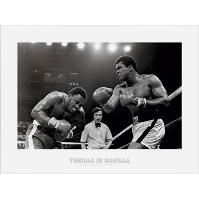 Muhammad Ali Thrilla Poster Print