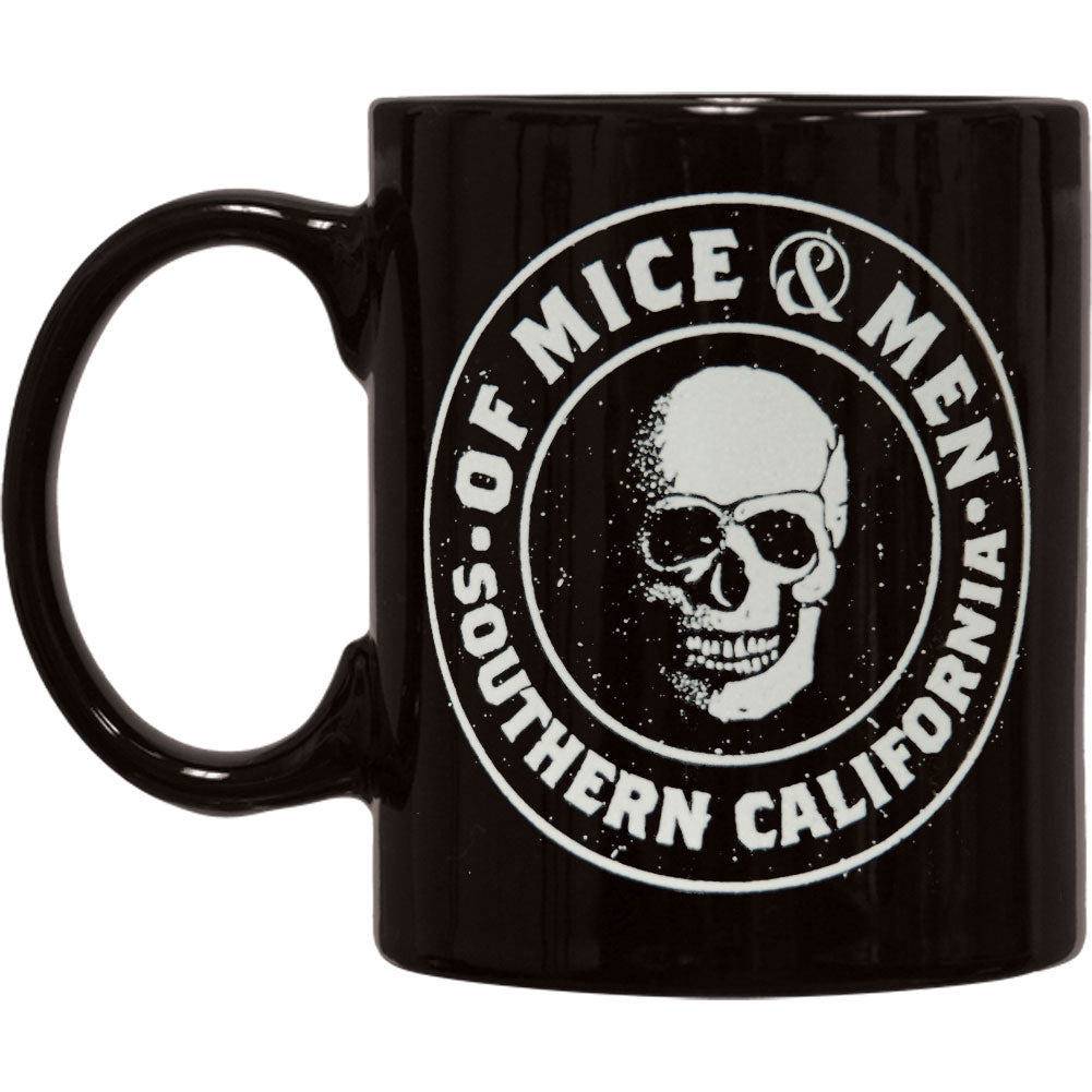 Of Mice & Men Badge Coffee Mug Front