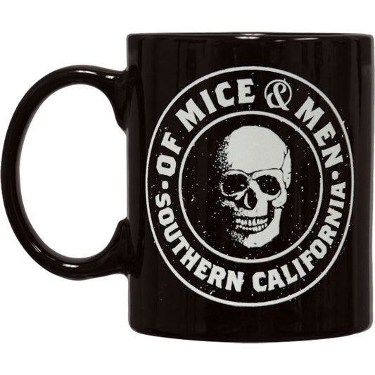 Of Mice & Men Badge Coffee Mug Front