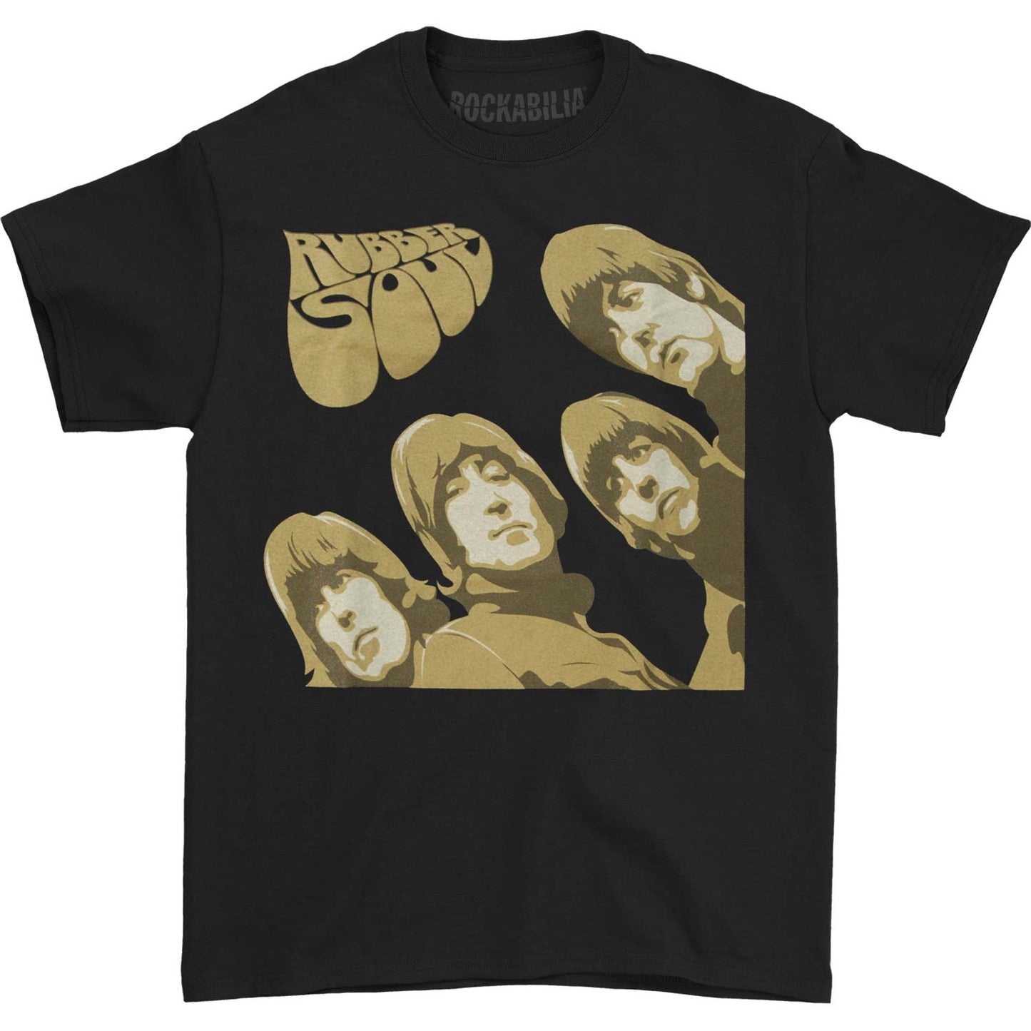 Beatles Rubber Soul Sketch T-shirt Front