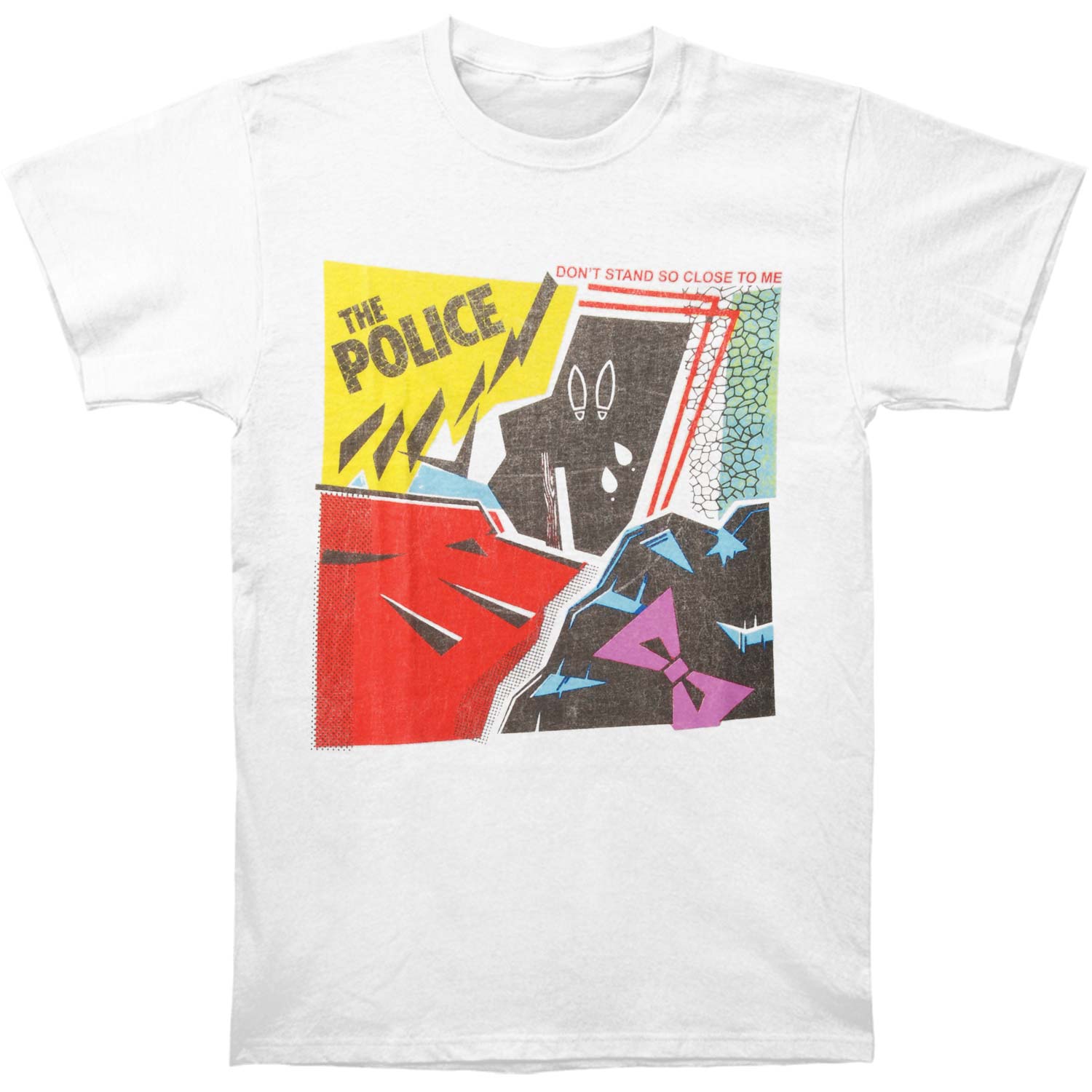 Police Don't Stand Slim Fit T-shirt Front