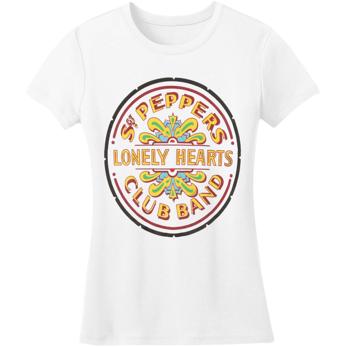 Beatles Sgt. Peppers Girls Jr Fashion Top Front