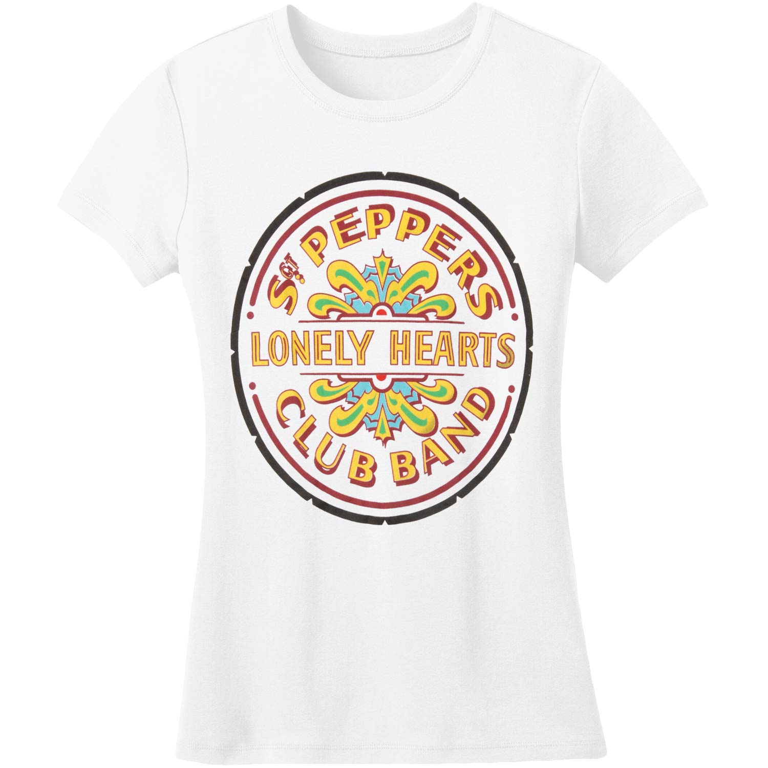 Beatles Sgt. Peppers Girls Jr Fashion Top Front