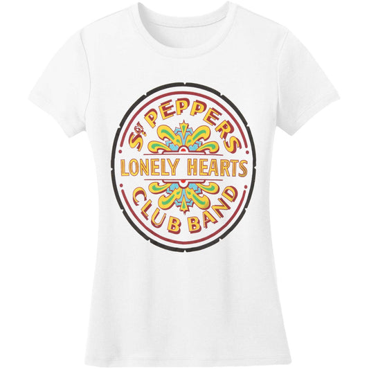 Beatles Sgt. Peppers Girls Jr Fashion Top Front