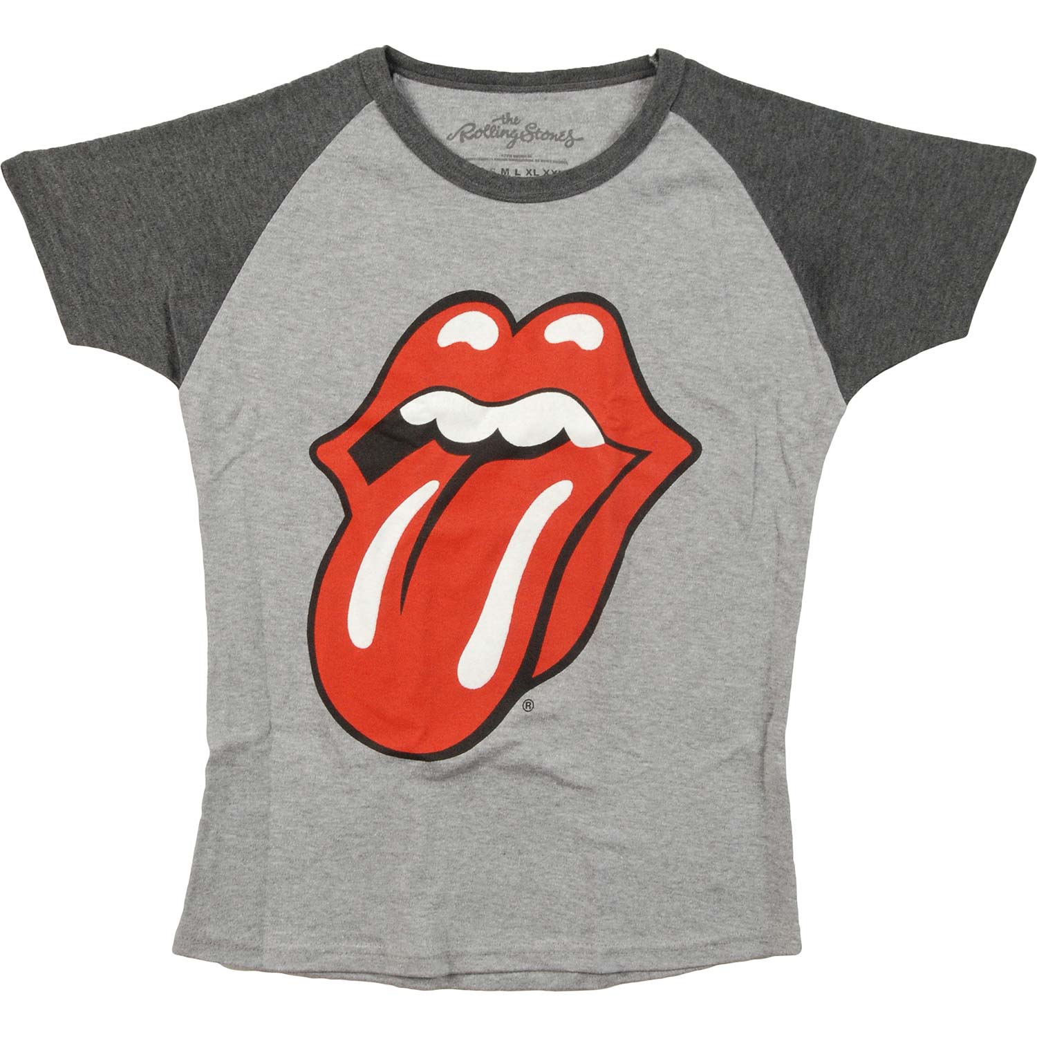 Rolling Stone Magazine Classic Tongue Raglan Junior Top